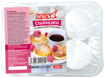 Сырники в кокосовой стружке